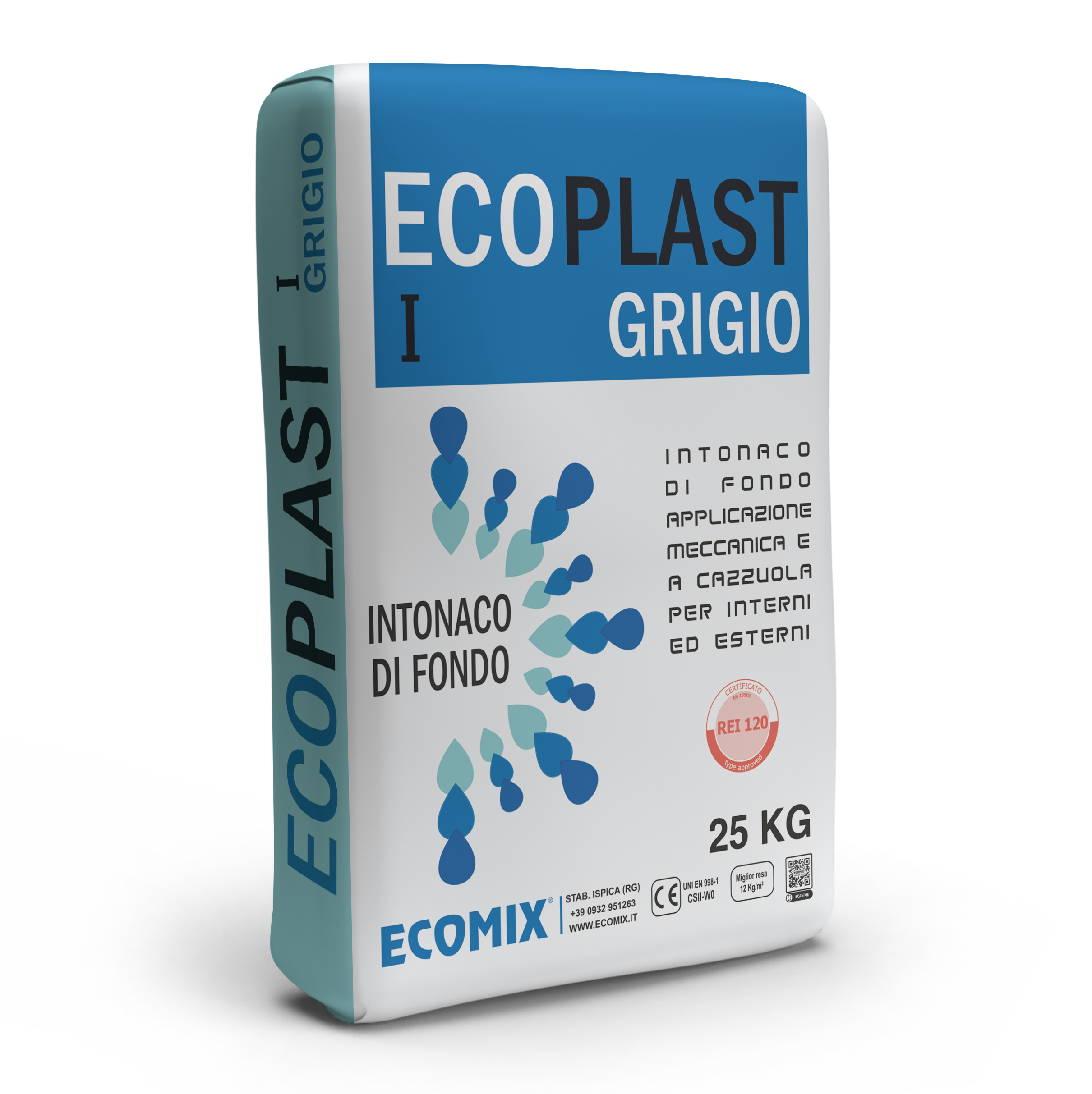 Ecoplast I Grigio 25 Kg
